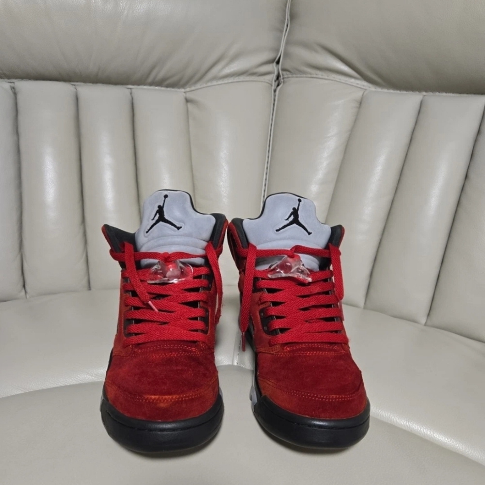 Jordan 5 Raging Bull Size 8 (Customized) - Picture 10 of 14